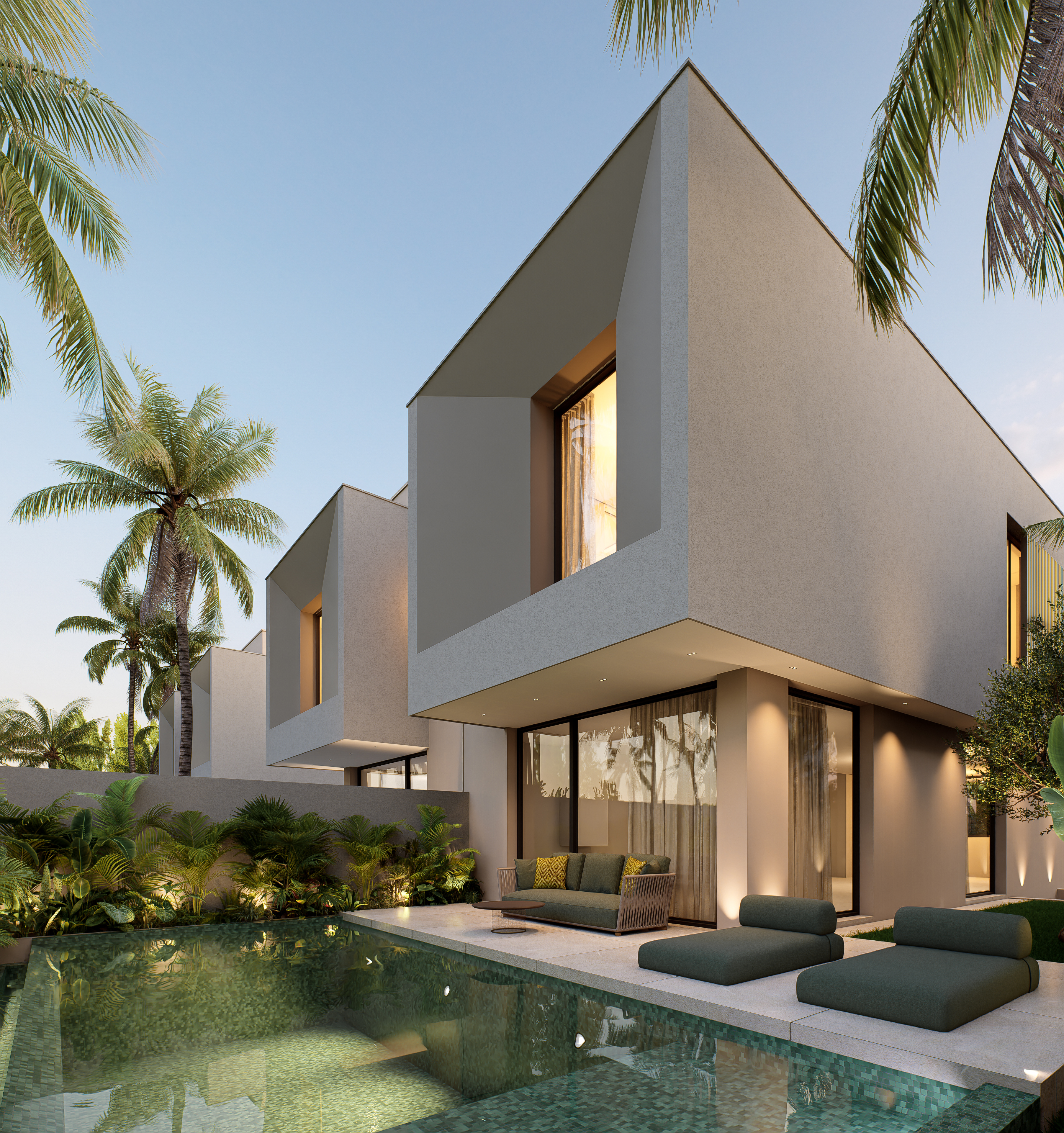 Palm Springs Villas Marrakech - Vue façade